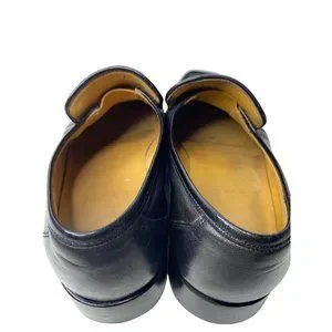 BALLY Bosar 10 Black Leather Slide on Mens Loafer Size 6.5 Bally | Shoes | Bally Bosar Black Leather Slide On Mens  main image 3